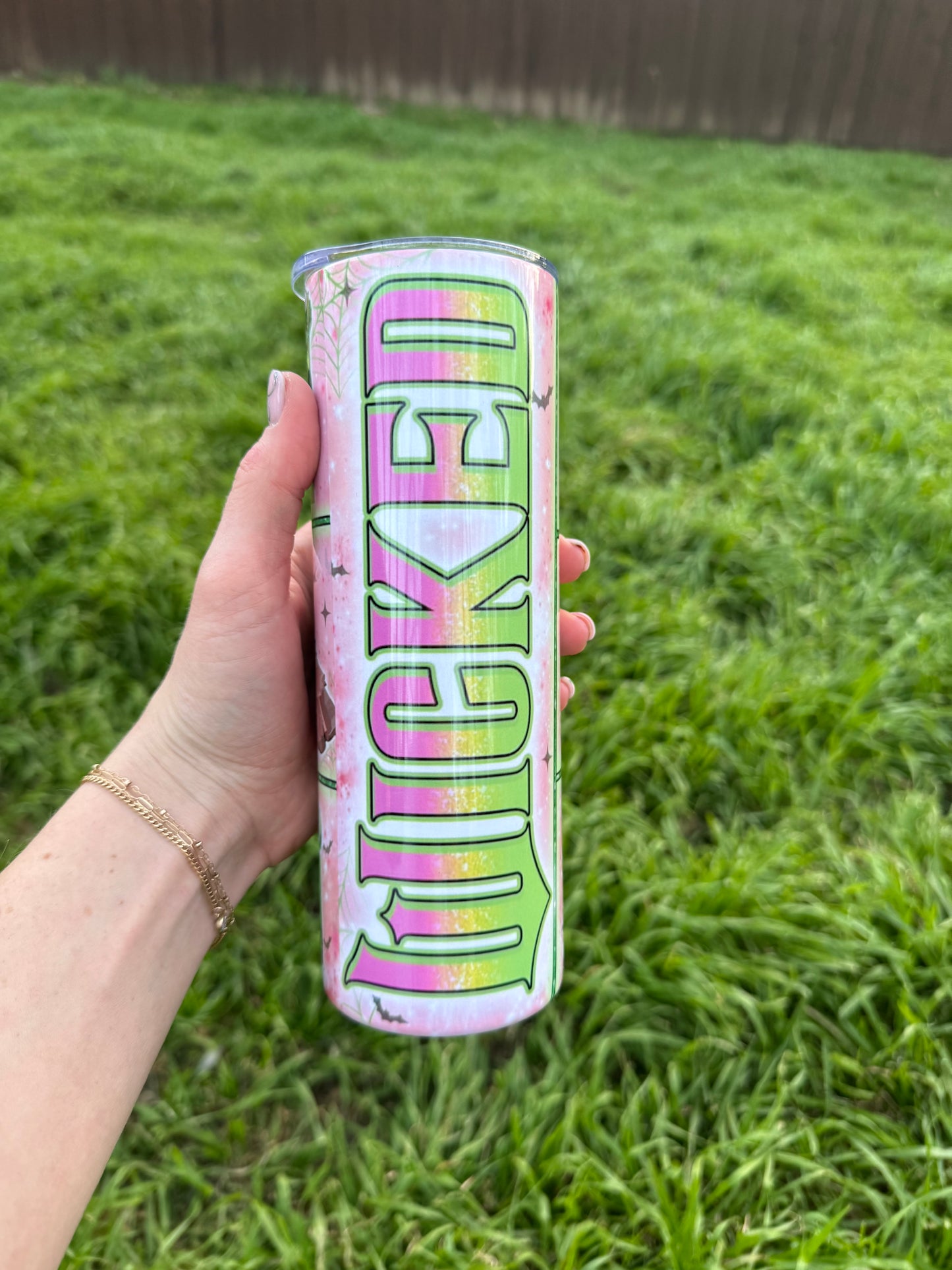 Wicked Scenes Skinny Tumbler