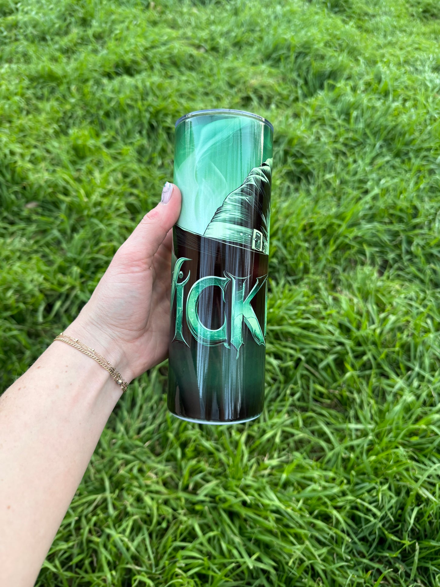 Wicked Elphaba Hat Skinny Tumbler