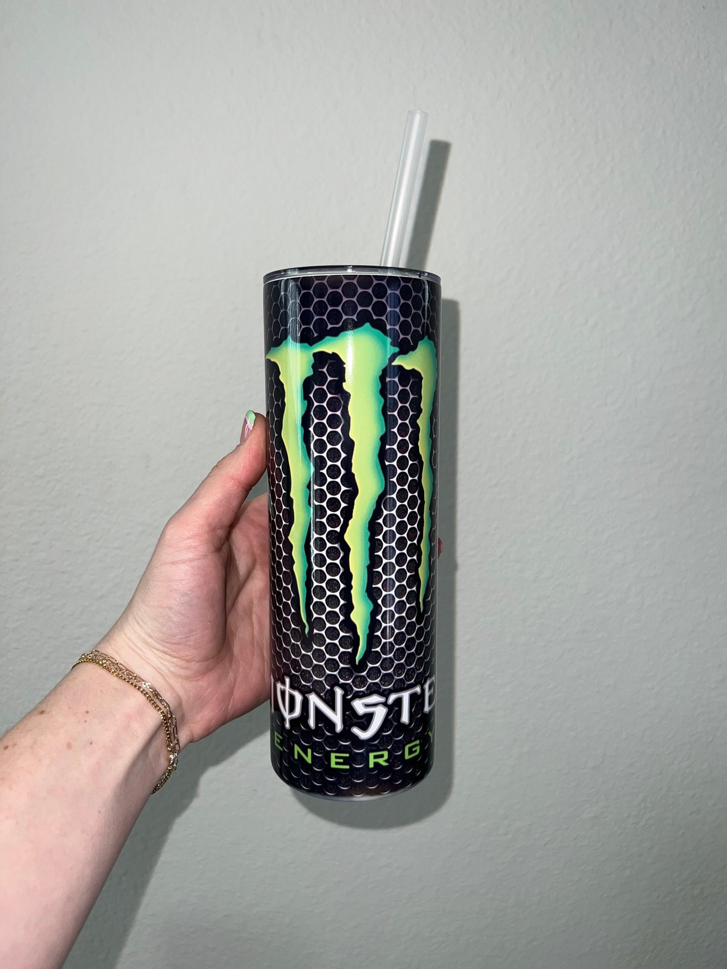 Monster Skinny Tumbler