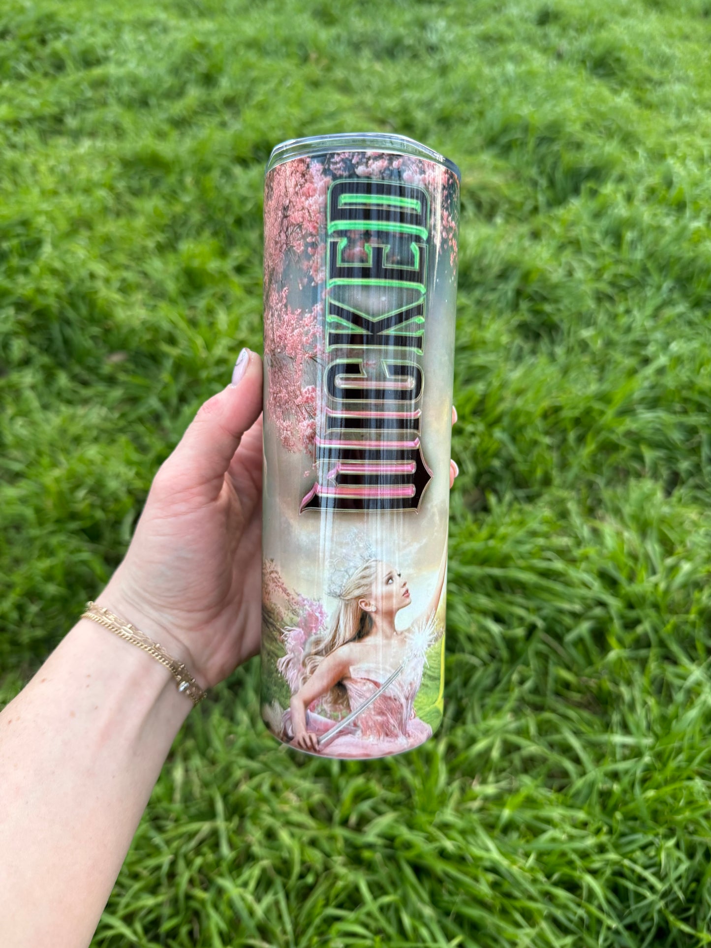 Wicked Poster Skinny Tumbler