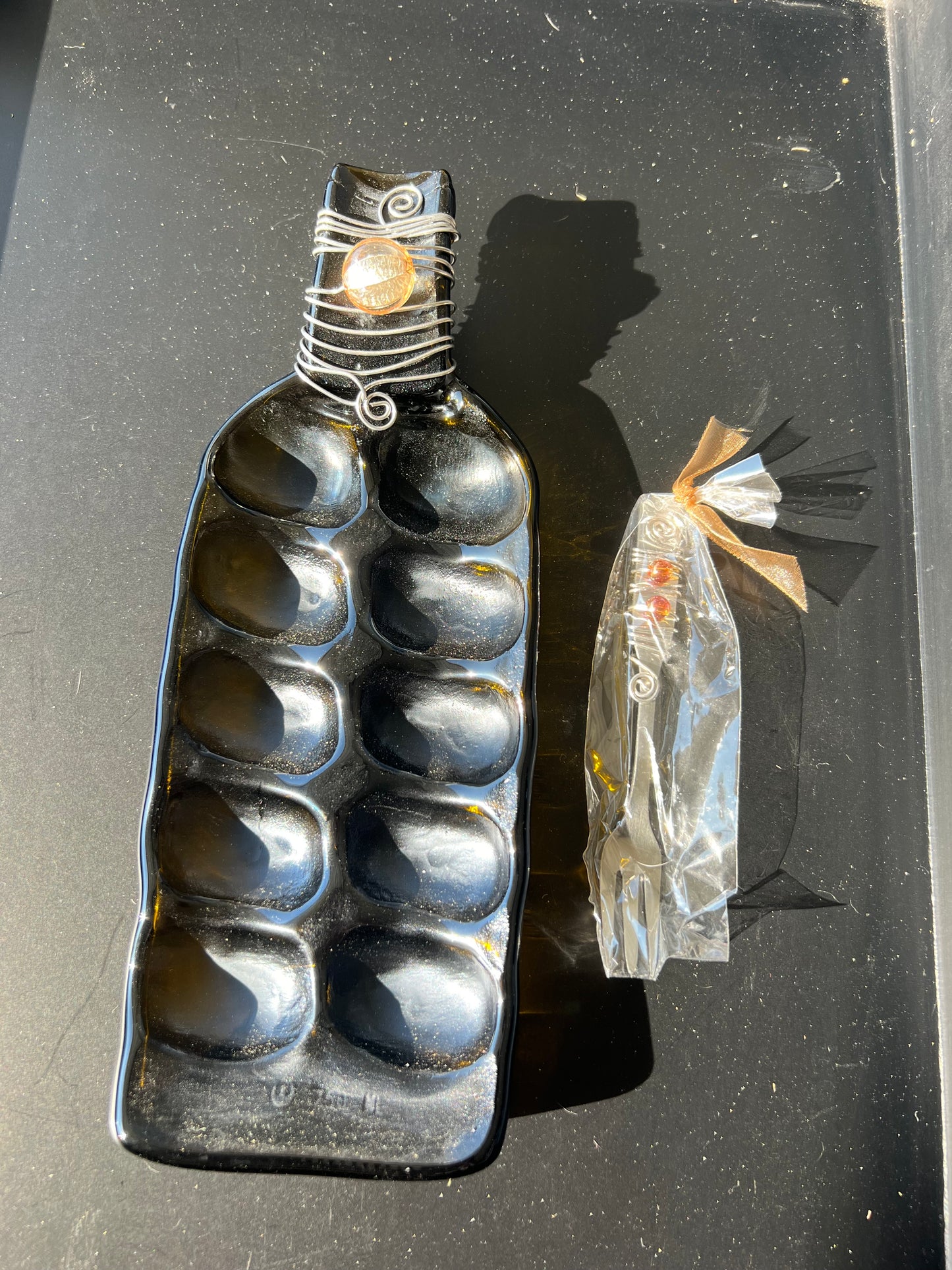 Deviled Egg Melted Bottle- Natural