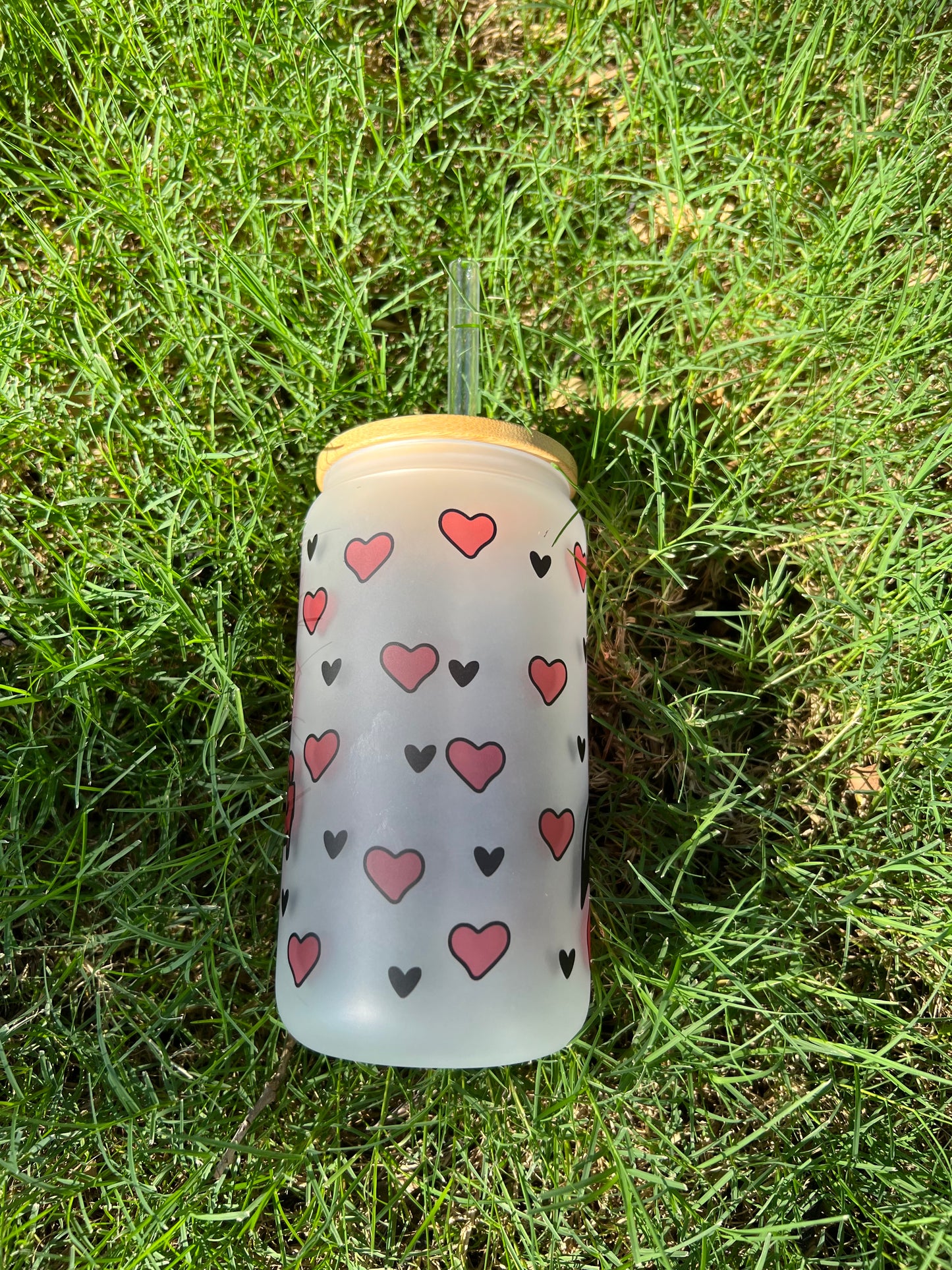 Scream Frosted Soda Can Glass