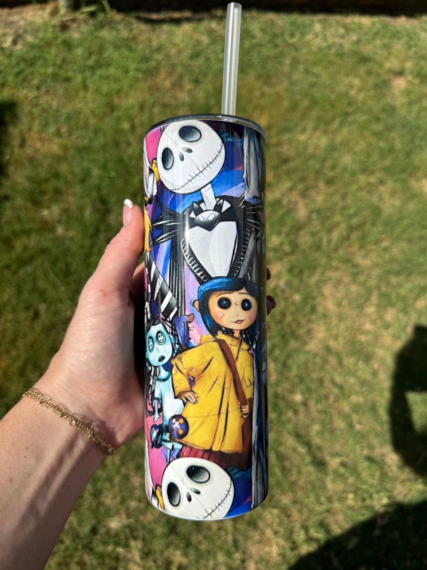 Tim Burton Skinny Tumbler