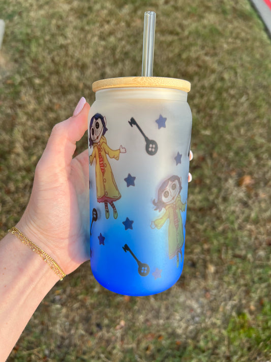 Coraline Specialty Soda Can Glass