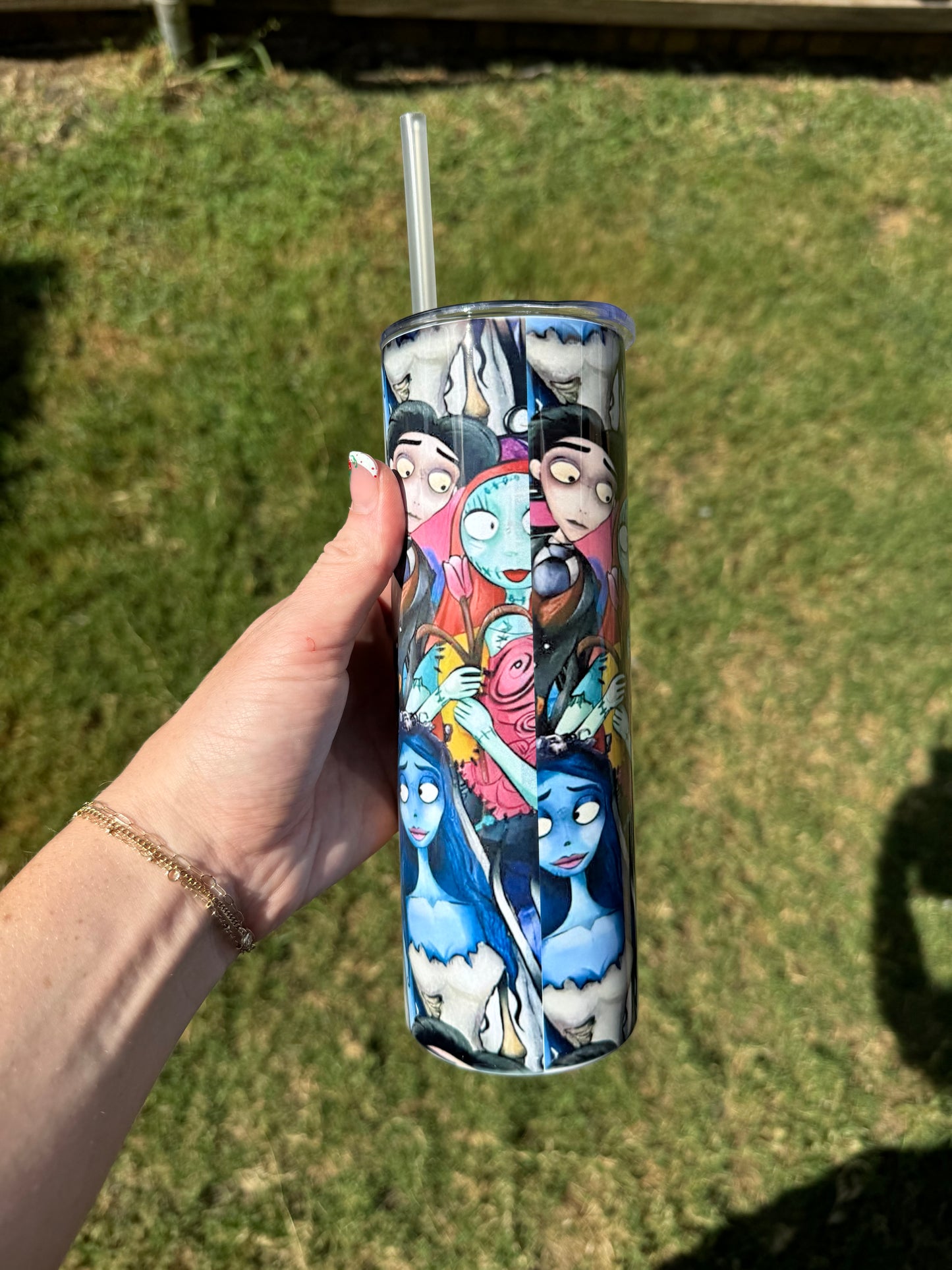 Tim Burton Skinny Tumbler