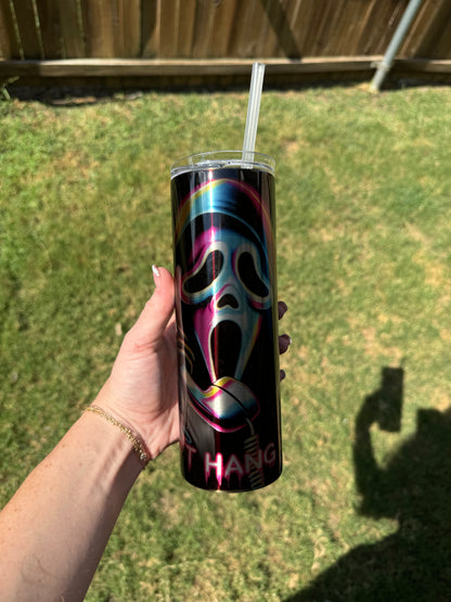 No You Hang Up Skinny Tumbler