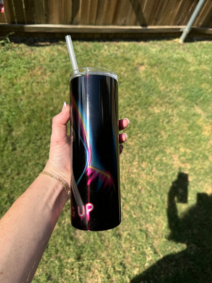 No You Hang Up Skinny Tumbler