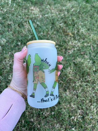 That's It I'm Not Going Soda Can Glass