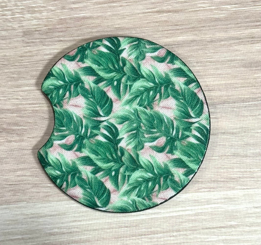 Tropic Leaf Car Coaster