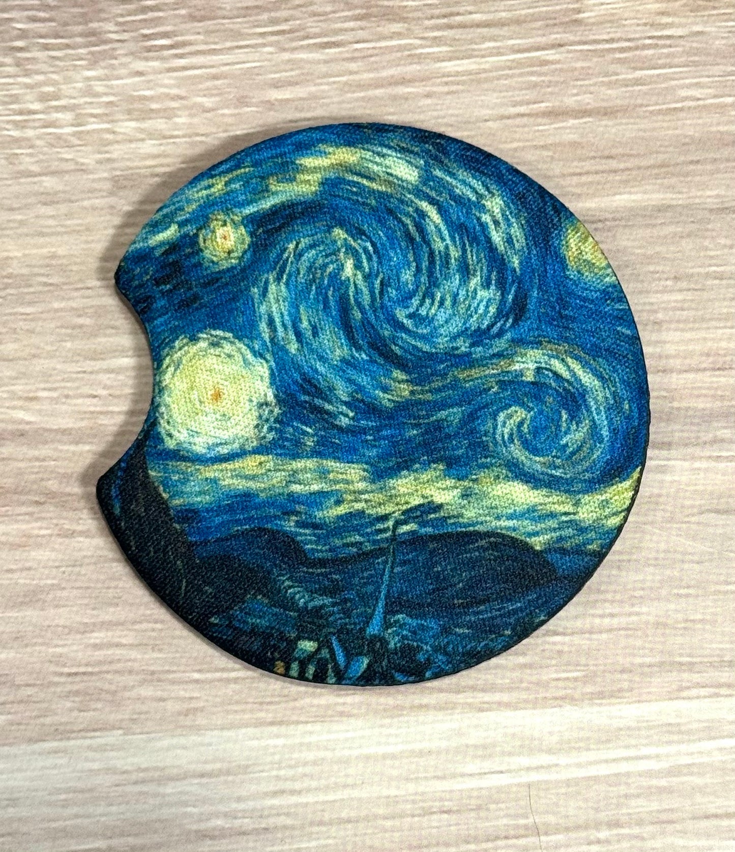 Starry Night Car Coaster